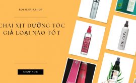 Chai xịt dưỡng tóc giả loại nào tốt, dễ chải, bóng mượt? | Royal Hair Vietnam