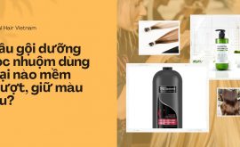 Dầu gội dưỡng tóc nhuộm dùng loại nào mềm mượt, giữ màu lâu?